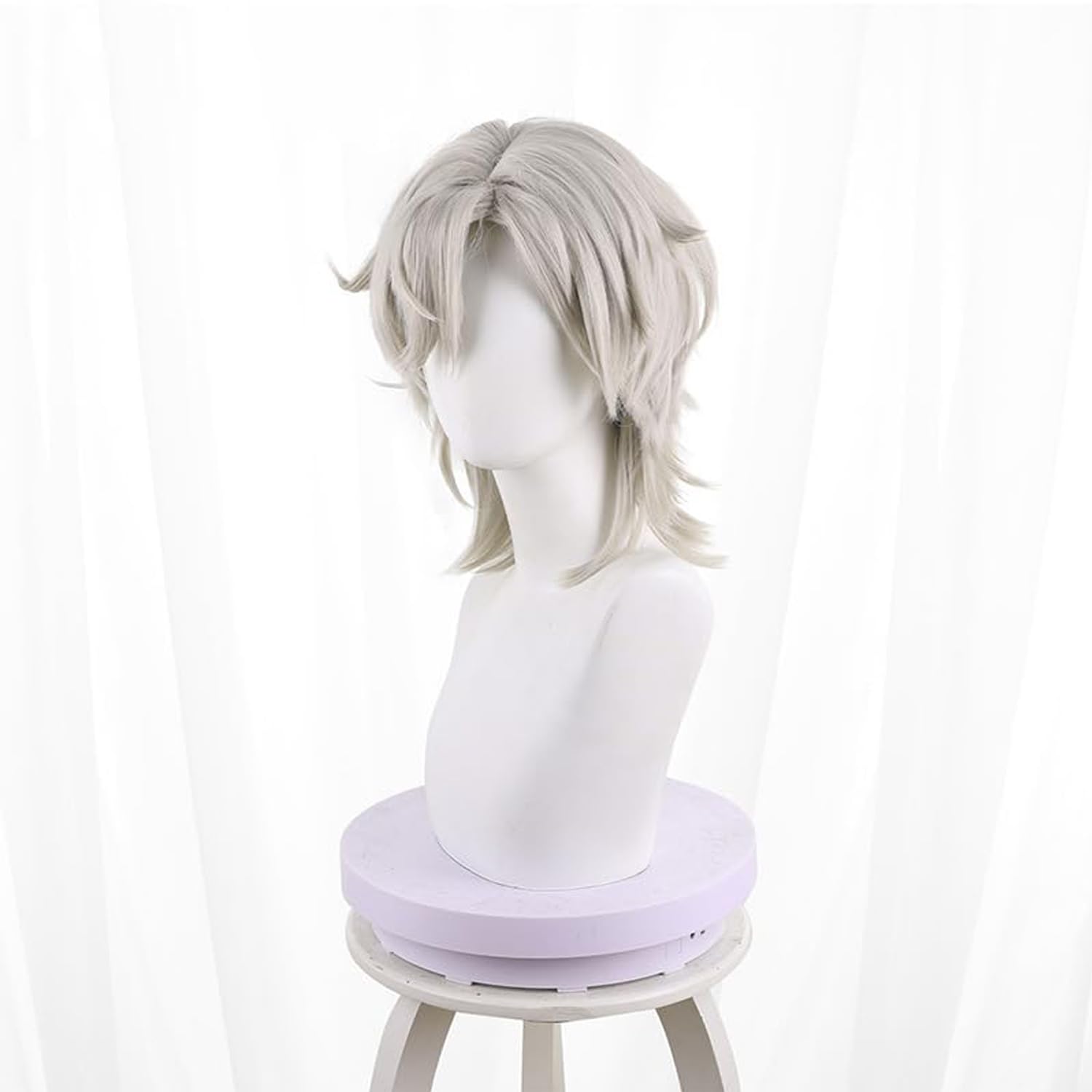 Amazon | 崩壊スターレイル コスプレ アベンチュリン ウィッグ追加可能